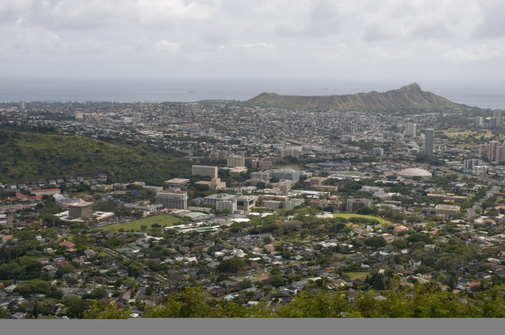 Campus View From Tantalus