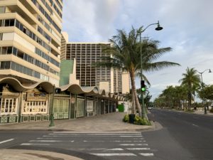 Waikiki businesses closed