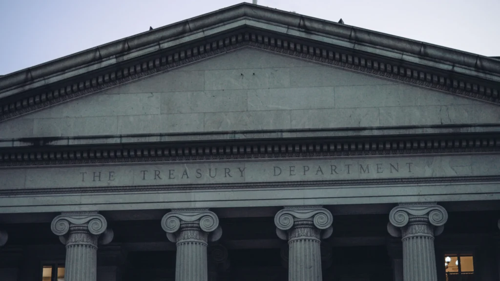 US Treasury Department building